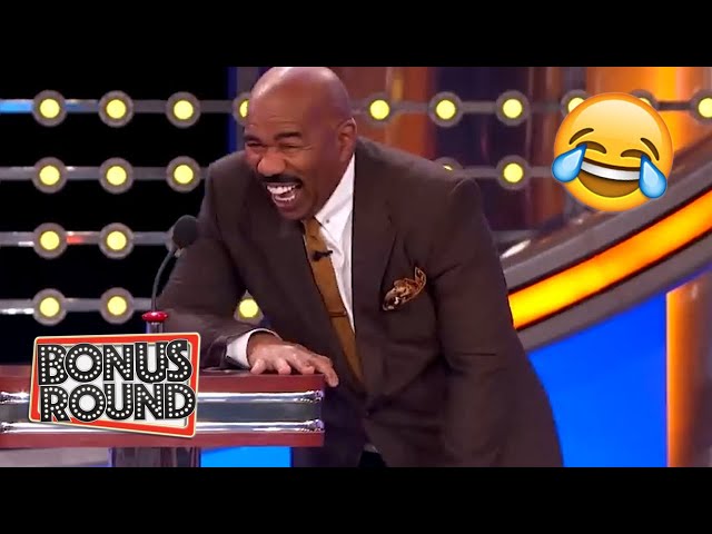 Winning WIFE Answers That Will Make Your Laugh With Steve Harvey On Family Feud USA