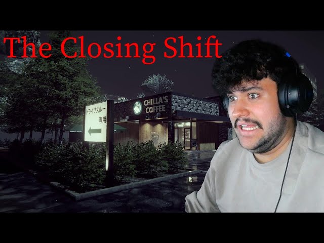 I SHOULD WORK AT STARBUCKS! | The Closing Shift 閉店事件 (Indie Horror Game)