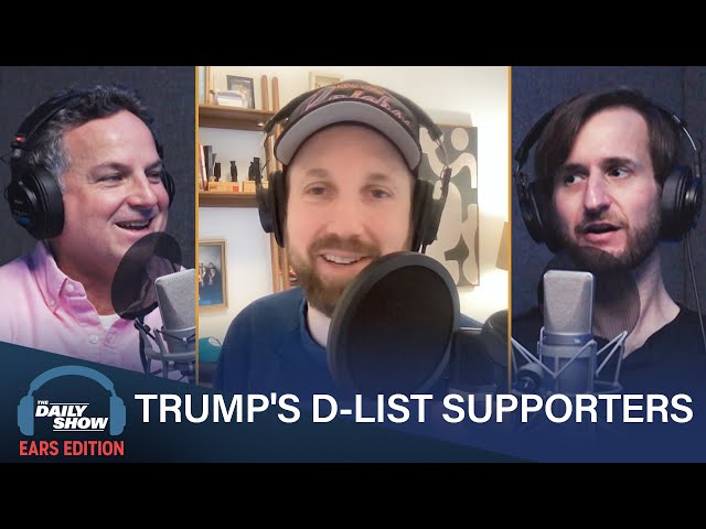 Jordan Klepper on the D-List Turnout for Trump's Hush Money Trial | The Daily Show: Ears Edition