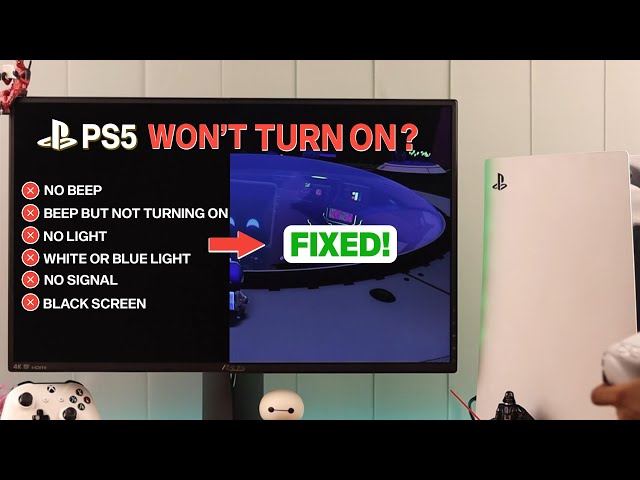 How To Fix Your PS5 If It Won’t Turn ON!