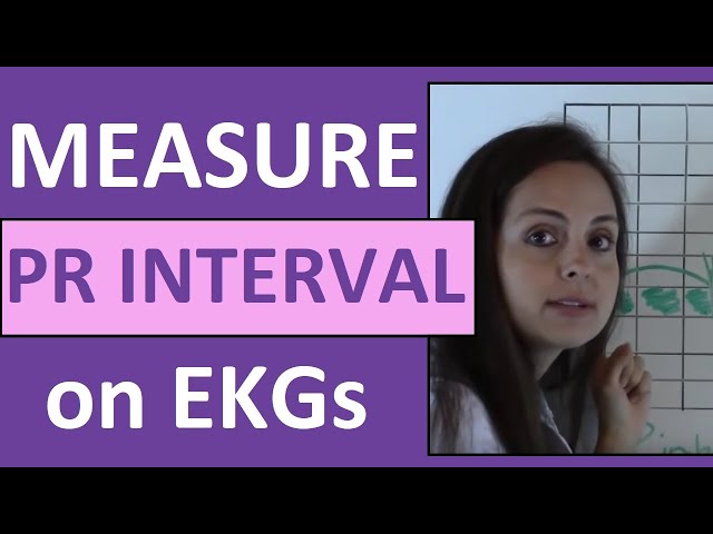 How to Measure a PR Interval on EKG Strip | How to Interpret EKGs