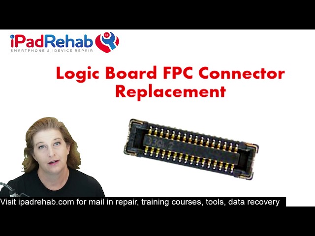 How to replace any iPhone logic board connector