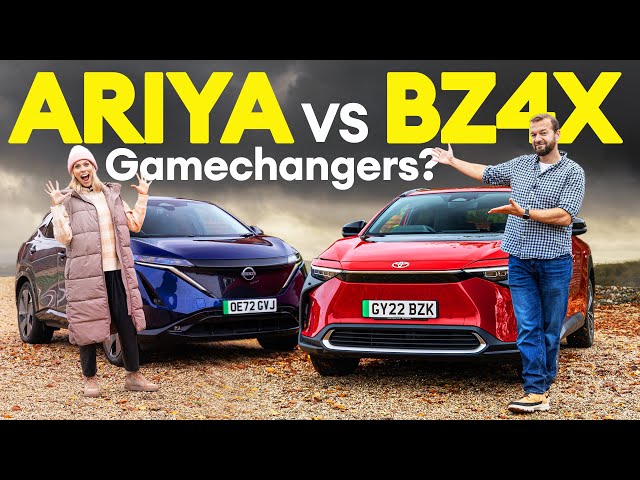 Nissan ARIYA vs Toyota BZ4X: perfect timing or has the Toyota arrived too late?