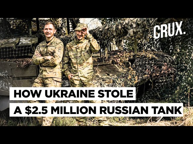 Ukraine's Azov Brigade Drives Off Battlefield With Abandoned Russian Tank, Adds It Own Battalion