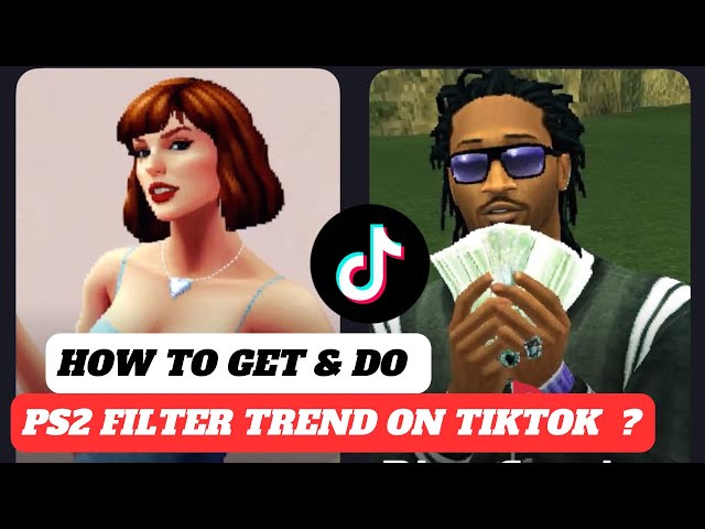 How to Do PS2 Filter (Tiktok PS2 FilterTutorial) | ps2 filter tutorial free | ps2 filter ai tutorial