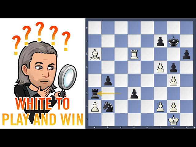 How could Nepo checkmate? Chess puzzle of the week - White to play and win #shorts