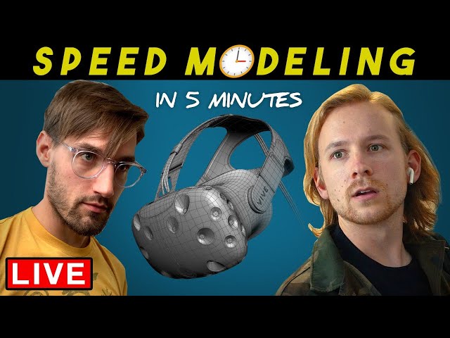 Speed Modeling Your Ridiculous Suggestions LIVE (with Peter France)