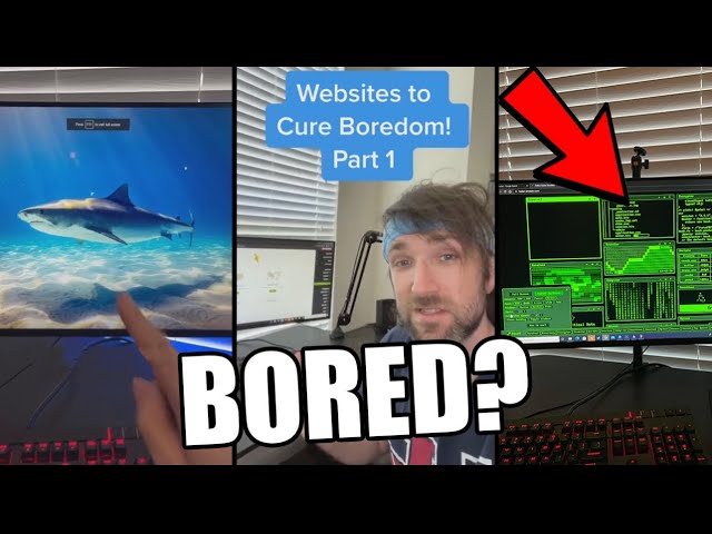 My Websites to Cure Boredom Parts 1-15