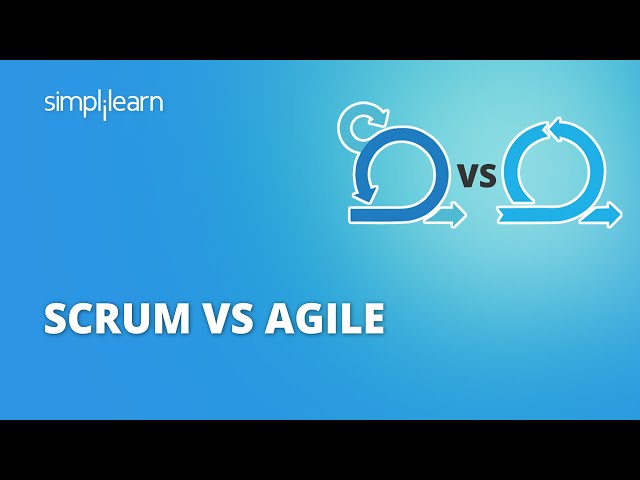 Scrum vs Agile | Difference Between Scrum And Agile | Agile Scrum Master Training | Simplilearn