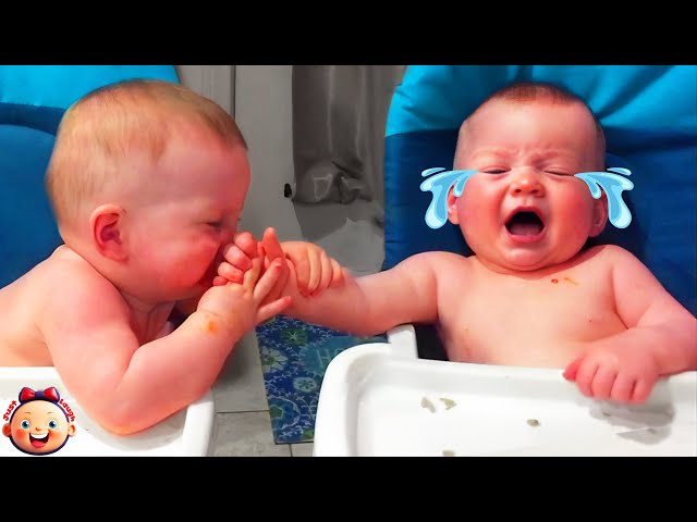 Funny And Cute Twin Babies Make Your Day || Just Laugh