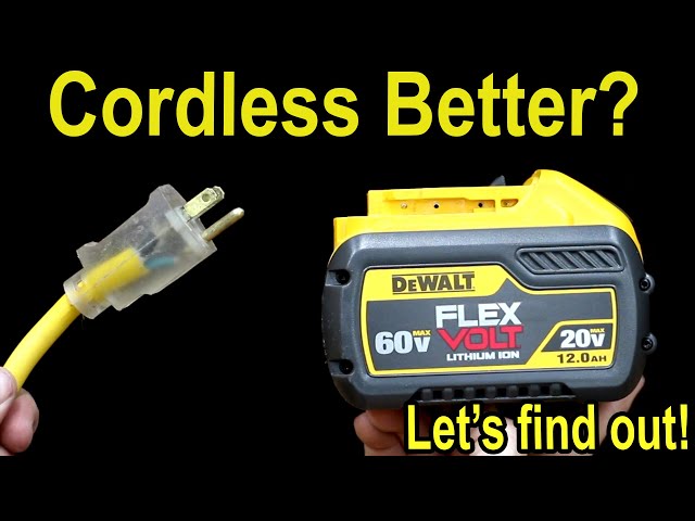 Let's Settle This! Are Cordless Power Tools REALLY Better? Torque, Cutting Speed, Noise, Vibration