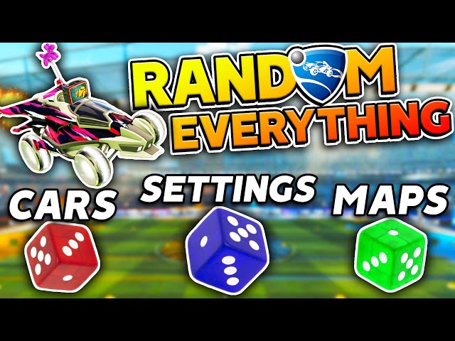 Rocket League, but EVERYTHING is RANDOMIZED (Funny Results)