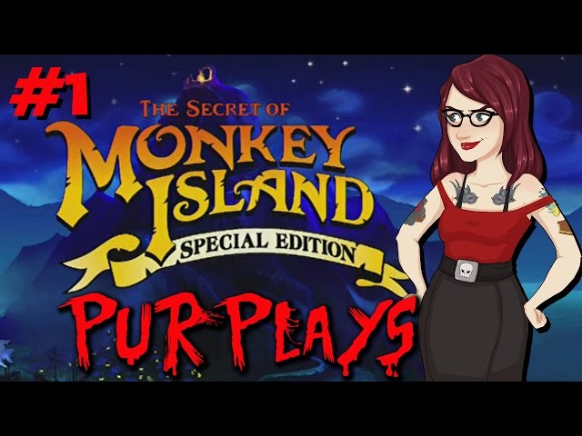 Let's Play: The Secret of Monkey Island (Part 1) With Lazy Game Reviews