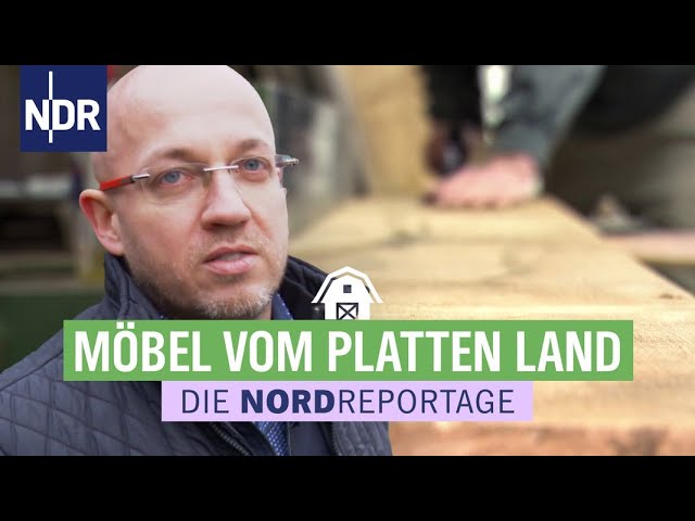 Zwei Brüder setzen auf Holz - Traditionstischlerei mit neuen Ideen | Die Nordreportage | NDR