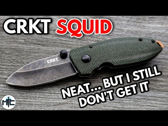 CRKT Burnley Squid Folding Knife - Overview and Review