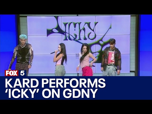 K-pop group KARD performs ‘ICKY’ live on GDNY