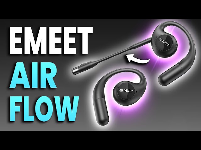 FEATURE PACKED! EMEET AirFlow Open Earbuds