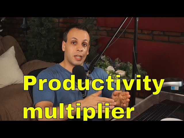 Multiplying productivity while doing the same work
