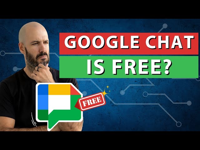 Google Chat Basic Introduction (how to use it for FREE!)