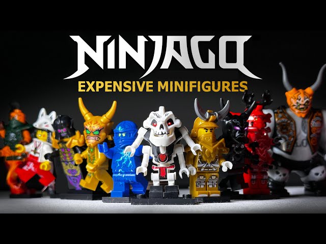 Most EXPENSIVE Ninjago Minifigures
