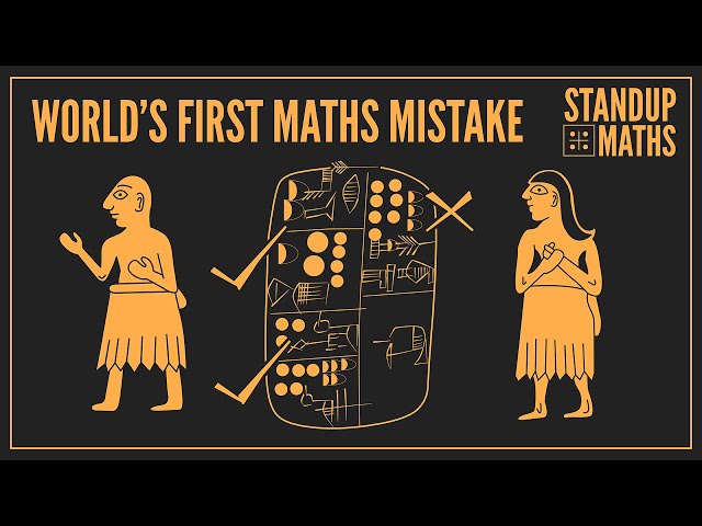 What was the first (known) maths mistake?