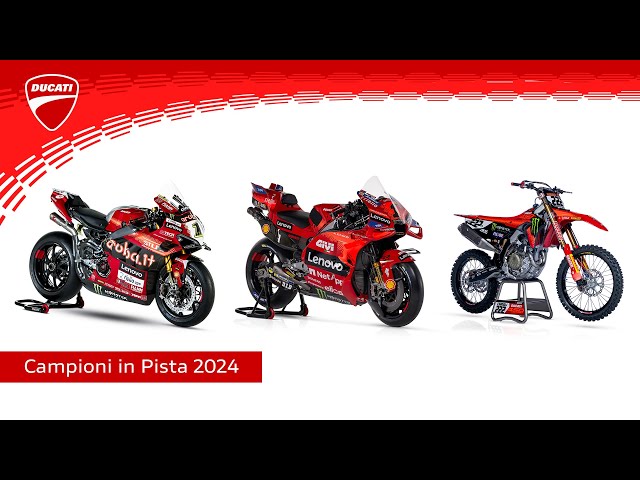 Campioni in Pista 2024 | Ducati Corse racing teams presentation LIVE from Madonna di Campiglio