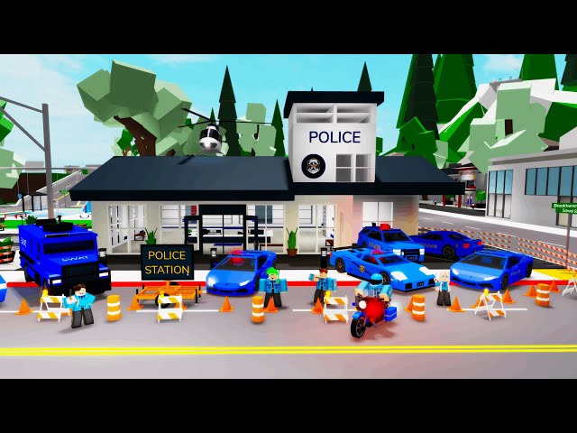 POLICE STATION IN BROOKHAVEN RP!