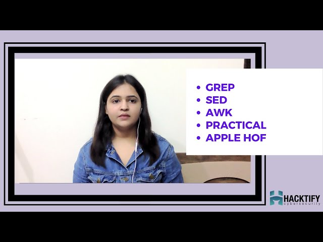 Guide to grep, sed, awk  for beginners | Apple HoF | Practical | Linux