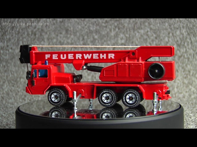 SIKU LKW Truck FAUN KF 30.31/48 Kranwagen Feuerwehr Nr. 2914