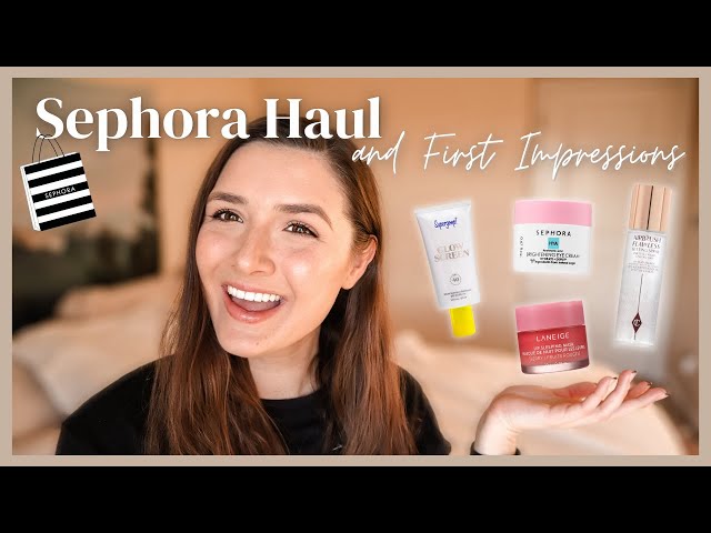 My First Sephora Haul of 2023 Unboxing & First Impressions | Repurchased Faves & Trying New Products