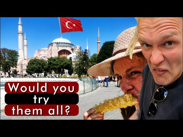 Istanbul Street Food Tour | 9 Iconic Turkish foods
