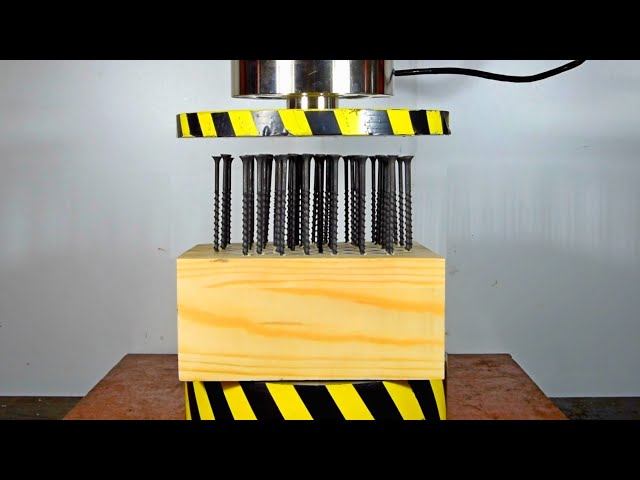 TOP 50 BEST ITEMS UNDER HYDRAULIC PRESS, COMPILATION
