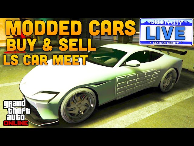 GTA 5 Online Buy & Sell Modded Cars | LS Car Meet Take Over l F1 & Benny Wheels