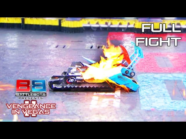 Gruff's Flamethrower Roasts Slammo! | Vengeance in Vegas 2 | BattleBots