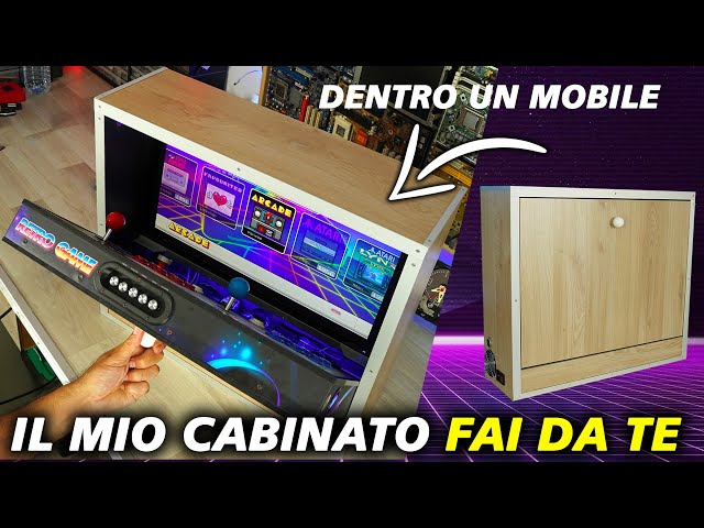 L' HO FATTO DAVVERO! Un cabinato arcade dentro un mobiletto