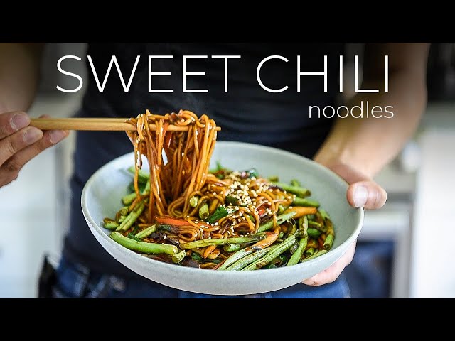 FEELING SAUCEY with this quick Sweet Chili Noodles Recipe