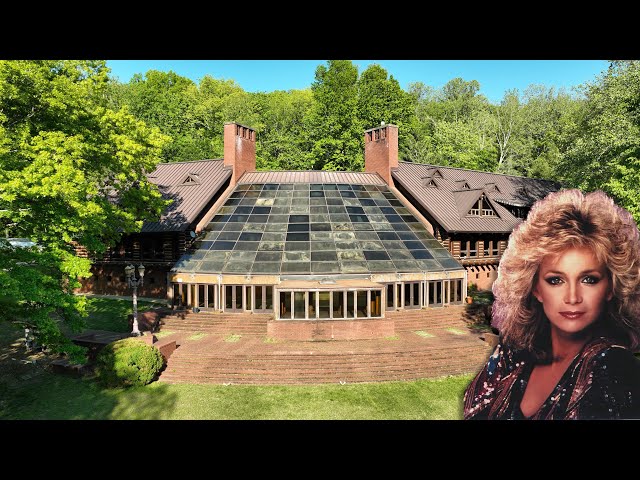 Barbara Mandrell’s $15,000,000 Abandoned Mega Log Mansion | Shooting Range, indoor pool, and bars