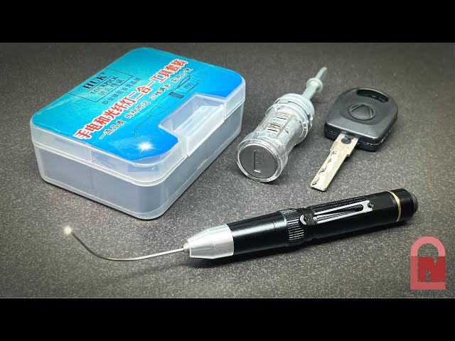 HUK Fiber Optic Torch and See Though Car lock
