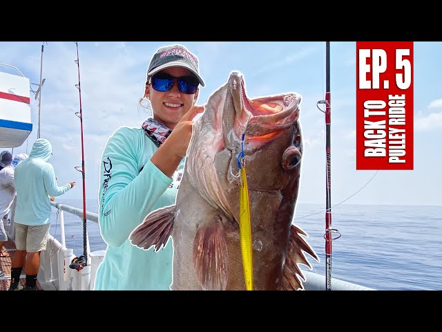 MASSIVE SNOWY GROUPER ON SLOW PITCH - How to Slow Pitch Jig