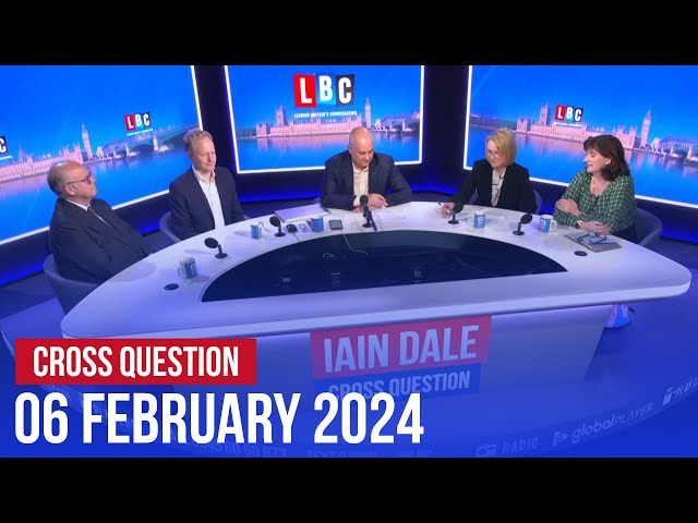 Cross Question with Iain Dale 06/02 | Watch Again