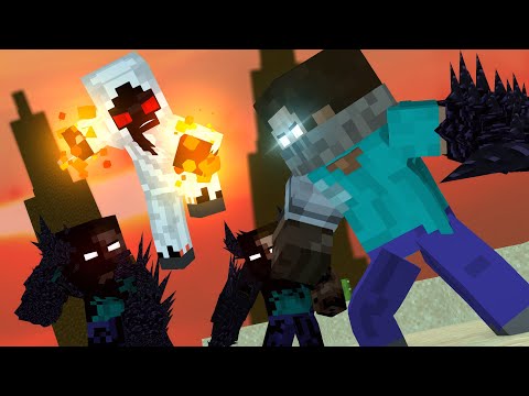 "Born a Rockstar" - A Minecraft Music Video Herobrine vs Entity 303 (Part 4)