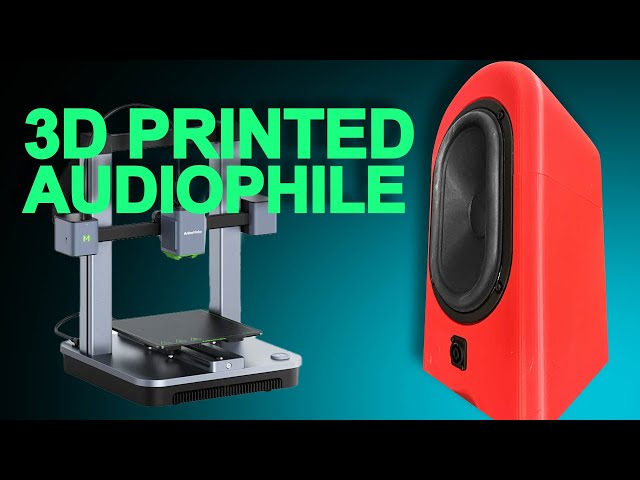 3D printed Audiophile Speakers - FREE Designs (pt2)