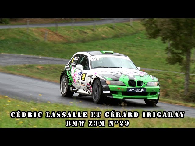 Finale coupe de France des Rallyes 2023 à Ambert - BMW Z3M N°29 - Cédric LASALLE et Gérard IRIGARAY