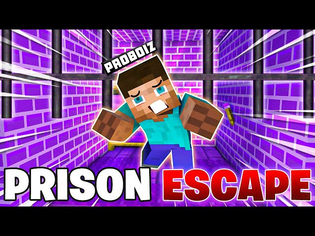 Minecraft, But It's PRISON ESCAPE