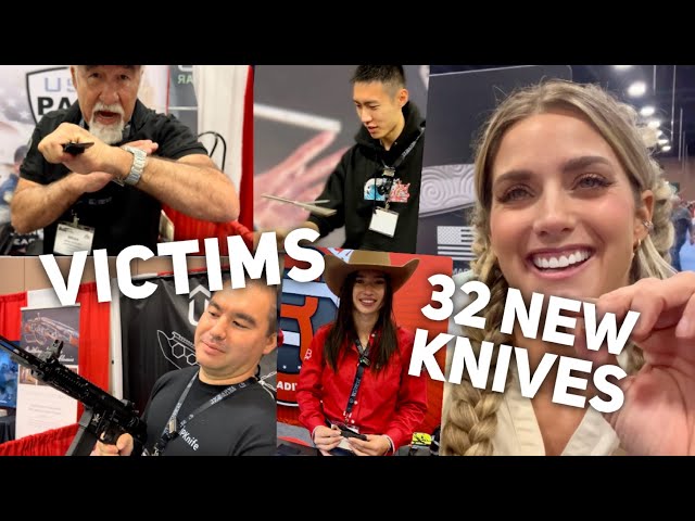 Speed Dating knife Exhibitors: 32 NEW Knives in 13 minutes