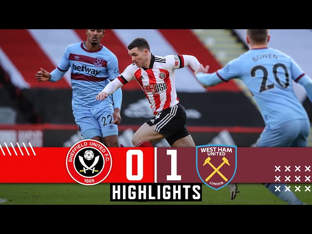 Sheffield United 0-1 West Ham United | Premier League Highlights | Haller goal & McBurnie late miss.