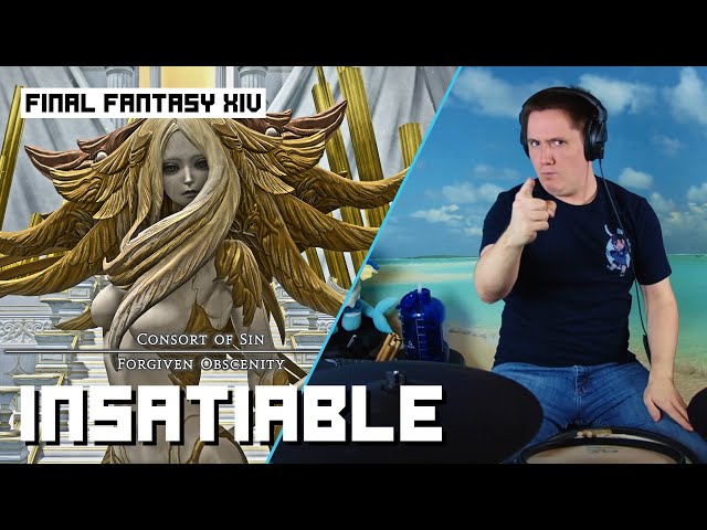 Insatiable - FFXIV Shadowbringers Boss Theme On Drums!