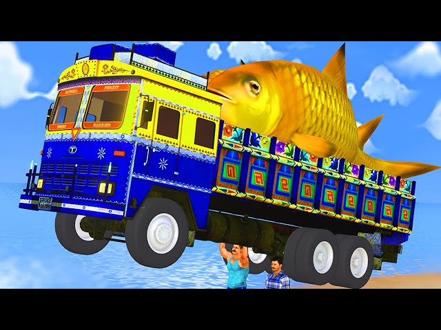 बड़ी मछली ट्रक Giant Fish Truck kahani - Funny Comedy Video हिंदी कहानिय Hindi Kahaniya Comedy Video