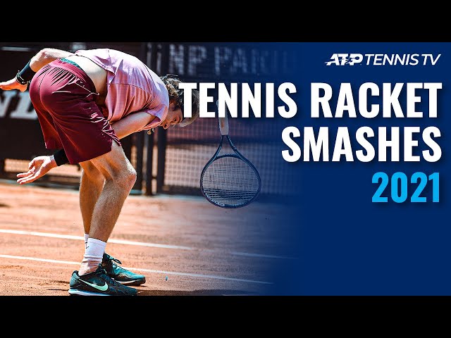 Epic Tennis Racket Smashes in 2021