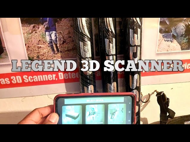 legend 3d scanner dual software